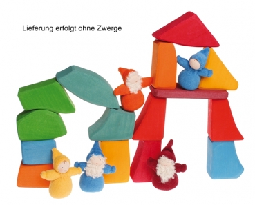 Grimms 15 Waldorfklötze bunt