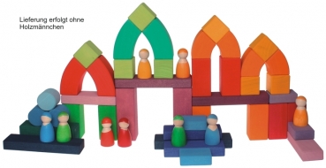 Romanischer Baukasten im Spiel