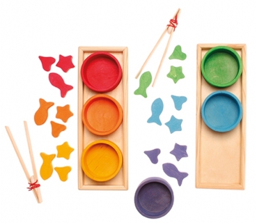 Grimms Sortierspiel Regenbogenschälchen