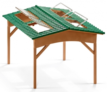 Schleich Reitplatz Gebäude