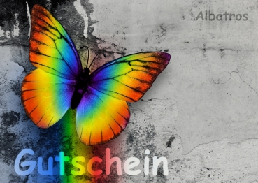 Albatros Gutschein Schmetterling