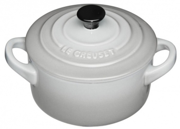 Preview: Le Creuset Mini Cocotte Perlgrau