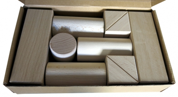 Bruderhaus Diakonie 10 Holzbausteine im Karton