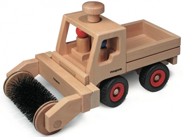 Unimog als Kehrmaschine