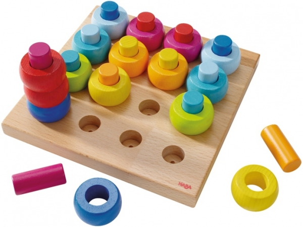 Haba Steck- und Sortierspiel Farbkringel