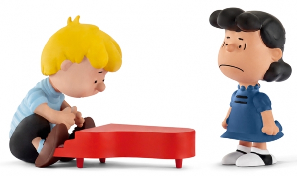 Schleich Peanuts Scenery Pack Lucy & Schroeder
