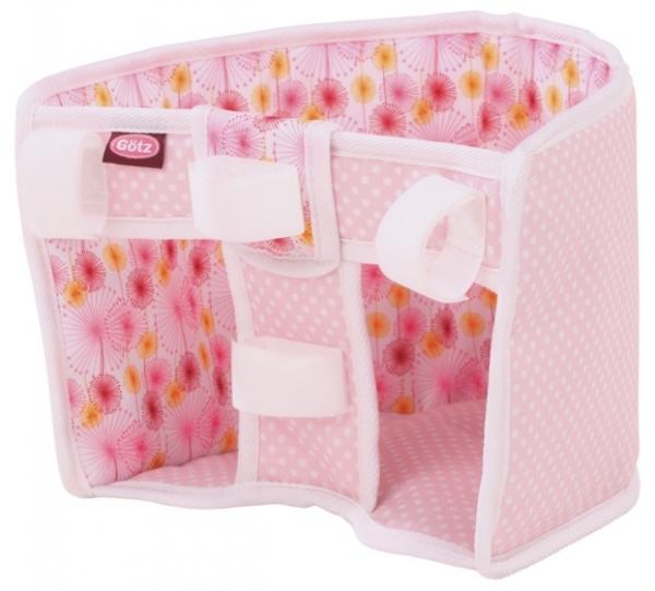 Fahrradsitz Flower für Puppen