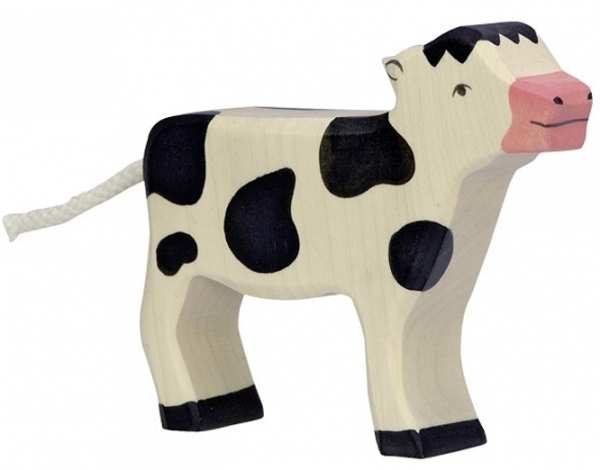 Kalb stehend schwarz