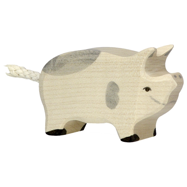 Holztiger Ferkel gefleckt