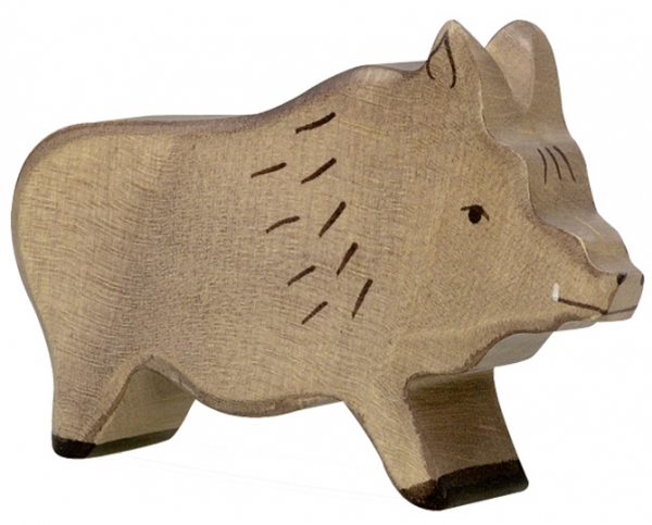 Holztiger Wildschwein Keiler