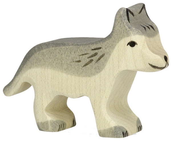Holztiger Wolf klein