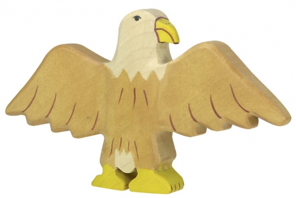 Holztiger Adler