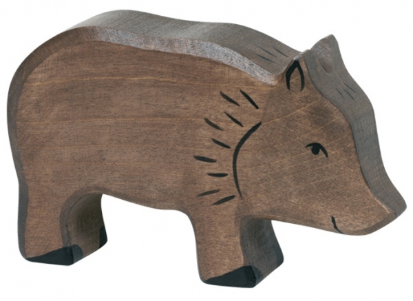 Holztiger Wildschwein