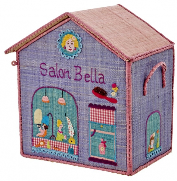 Rice Spielzeugtruhe Girl Cottage klein