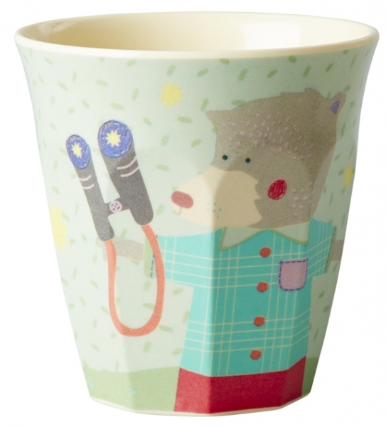 Rice Melaminbecher klein "Boys Happy Camper"
